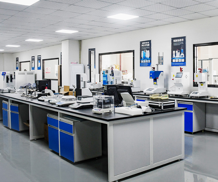 Quality inspection laboratory for plastic rubber testing machines and calibration