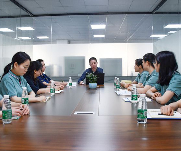 Engineering meeting for universal tensile testing machine and flammability tester solutions